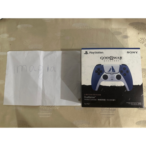 PS5 戰神特仕手把(全新未拆品)