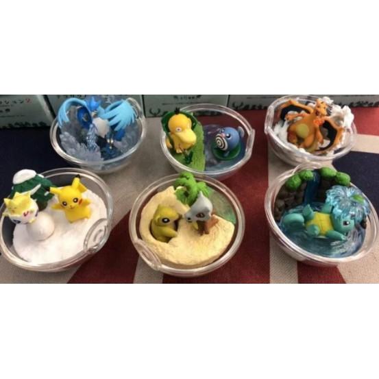 可分售 台灣現貨當日發貨 神奇寶貝 精靈寶可夢 3代 精靈球 生態球 睡眠球 飼育球 場景球 盆景球  盒玩 公仔 景品-細節圖6