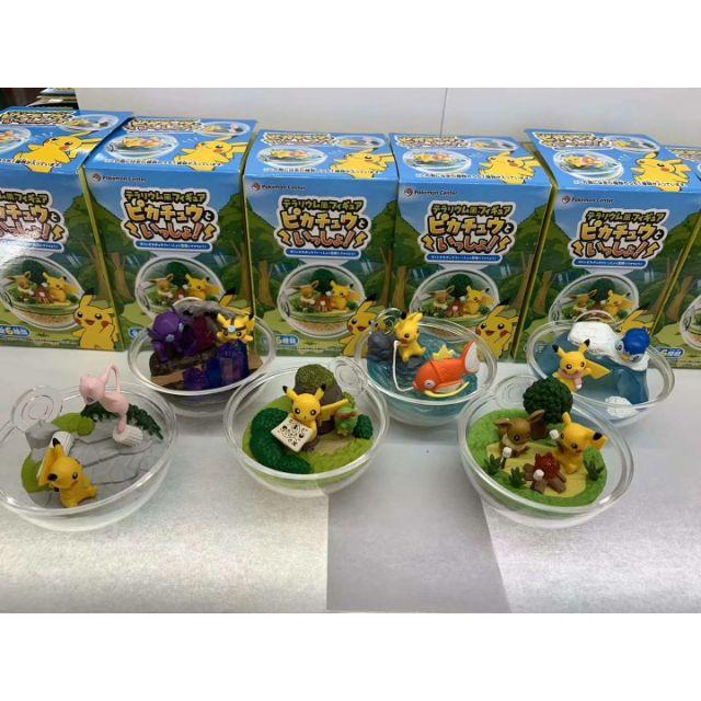 神奇寶貝中心限定 與皮卡丘一起冒險 共6款  神奇寶貝 精靈寶可夢 精靈球 生態球 皮卡丘 夢幻 扭蛋 盒玩 公仔-細節圖3
