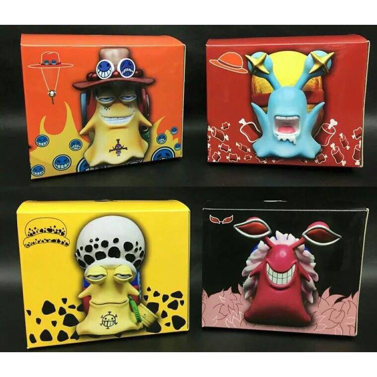 台灣現貨 航海王 海賊王 GK POP吉貝爾 山治 卓洛 明哥 羅 艾斯 路飛 大媽 黑鬍子 白鬍子 電話蟲 公仔 景品-細節圖4