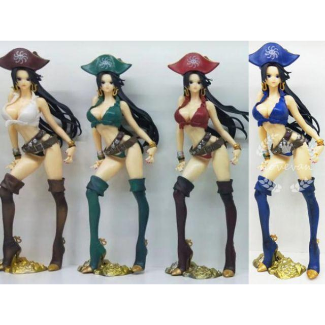 台灣現貨 即刻發貨 異色版 藍 白 紅 綠 航海王 海賊王 七武海 海賊 海盜 女帝 蛇姬 波雅·漢考克 景品 公仔-細節圖4