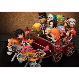 航海王 海賊王 一番賞 WCF 20周年紀念 馬車 魯夫 索隆 香吉士 薩波 女帝 艾斯 羅 娜美 喬巴 景品 公仔-細節圖3