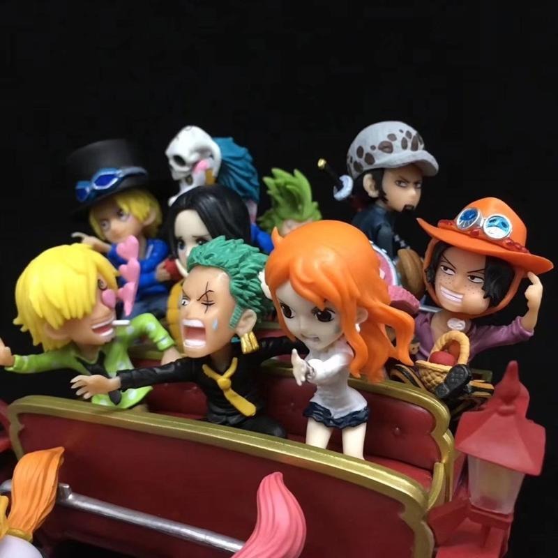 航海王 海賊王 一番賞 WCF 20周年紀念 馬車 魯夫 索隆 香吉士 薩波 女帝 艾斯 羅 娜美 喬巴 景品 公仔-細節圖6