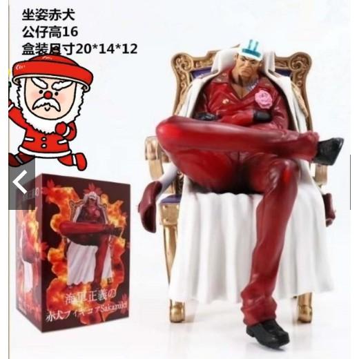 台灣現貨 當日發貨 航海王 海賊王 3大將 王座 三大將 海軍大將 上將 坐姿 元帥 黃猿 赤犬 青雉 公仔 景品-細節圖4