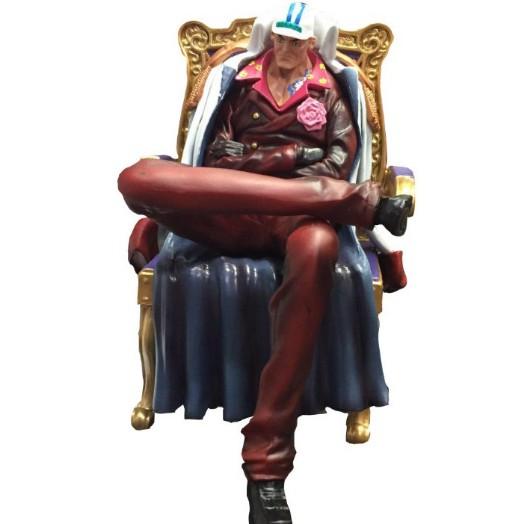 台灣現貨 當日發貨 航海王 海賊王 3大將 王座 三大將 海軍大將 上將 坐姿 元帥 黃猿 赤犬 青雉 公仔 景品-細節圖8