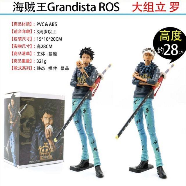 台灣現貨 今日發貨 航海王 海賊王 大組立 GROS Grandista 包子 換頭 羅 魯夫 路飛 艾斯 景品 公仔-細節圖2