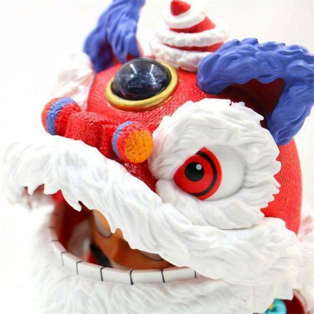 大全套10款 台灣現貨 海賊王 航海王 新春 春祭 路飛 索隆 山治 黑足 草帽海賊團 春節 舞龍 舞獅 公仔 景品-細節圖8