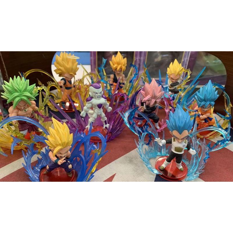 可拆售台灣現貨 WCF 七龍珠超 BURST 悟飯 達爾 貝吉達 悟天 孫悟空 弗利沙 佛力沙 布羅利 公仔 景品 盒玩-細節圖6