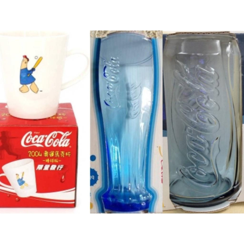 可口可樂 2004 雅典奧運 馬克杯 棒球版 麥當勞 2013 2016 可樂杯 曲線杯 喝采杯 玻璃杯 酷罐杯 紀念杯