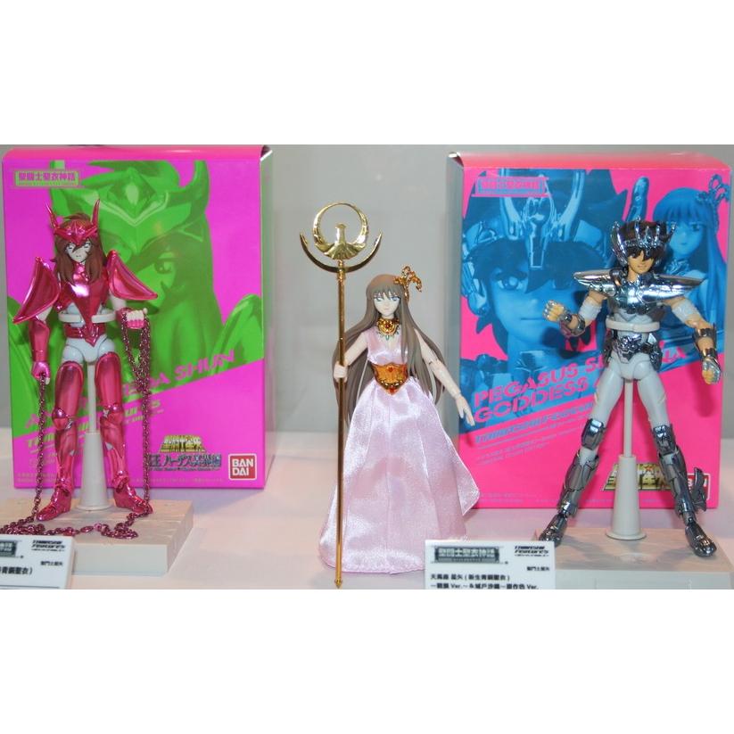 台灣現貨 聖鬥士星矢 聖衣神話 限定 天馬星座-星矢(戰損 城戶沙織-原色作)+聖衣傳說 原色作 仙女星座 瞬-細節圖5