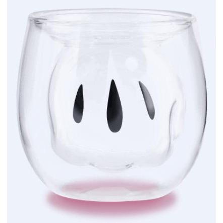 現貨 迪士尼 DISNEY 米奇 米老鼠 90周年 全家 FAMILY 便利商店 歡樂奇聚 雙層 玻璃杯 手套款 杯子-細節圖3