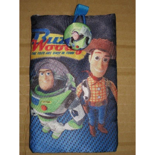 經典款 迪士尼 Disney Toy Story 玩具總動員 手工布料 手機袋 胡迪 巴斯光年 全新未使用