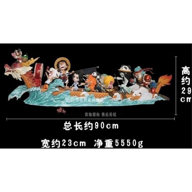 大全套10款 台灣現貨 海賊王 航海王 GK 端午節 路飛 索隆 山治 喬巴 羅賓 娜美 布魯克 草帽海賊團 公仔 景品-細節圖4