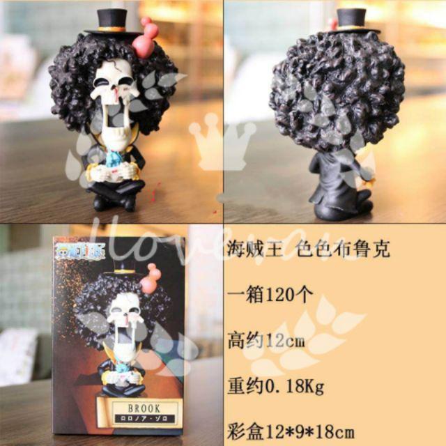 台灣現貨 海賊王 航海王 Q版 GK 色色布魯克 兩槓騙人布 數錢娜美 啤酒弗蘭奇 誘惑 女帝 中指 明哥 公仔 景品-細節圖2