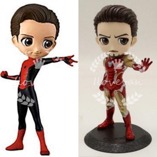 現貨 當日出貨 Qposket Mavel 漫威 復仇者聯盟 Q版 大眼睛 驚奇隊長 黑寡婦 蜘蛛人 鋼鐵人 公仔 景品-細節圖8