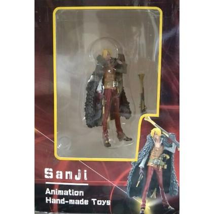 台灣現貨 當日發貨 航海王 海賊王 GK POP 戰鬥 站姿 紅衣 Z劇場版 手槍 槍手 山治 香吉士 景品 公仔 雕像-細節圖8