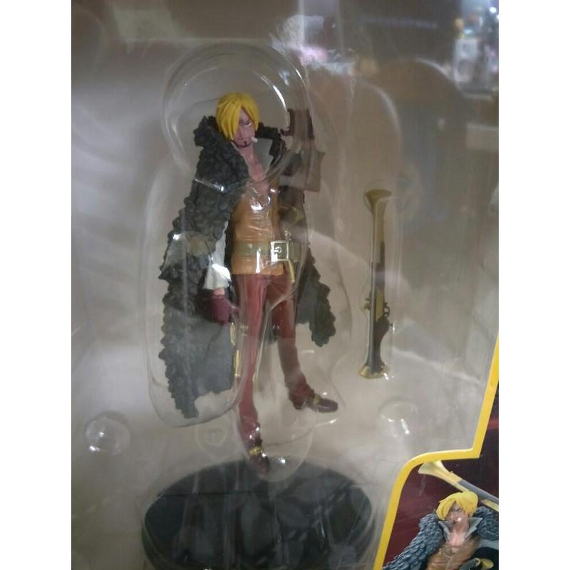 台灣現貨 當日發貨 航海王 海賊王 GK POP 戰鬥 站姿 紅衣 Z劇場版 手槍 槍手 山治 香吉士 景品 公仔 雕像-細節圖9