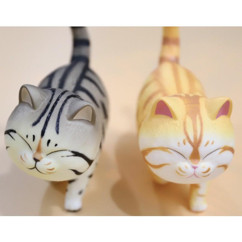 買一送一 台灣出貨 典藏特大款 全新再版 不二馬大叔 空想造物 貓鈴鐺 9款 貓咪 Q版 喵星人 公仔 景品 貓 模型-細節圖4