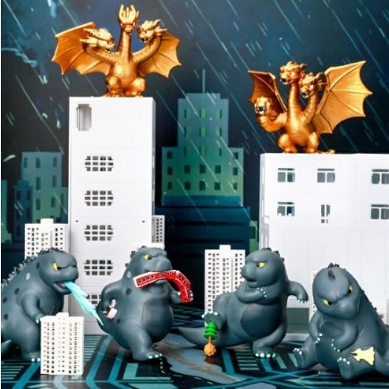 台灣現貨 當日出貨 怪獸之王 哥吉拉 蝶龍摩斯拉 哥斯拉 酷斯拉 王者基多拉 三頭龍 恐龍 拉頓 公仔 景品 猛蛋獸-細節圖3