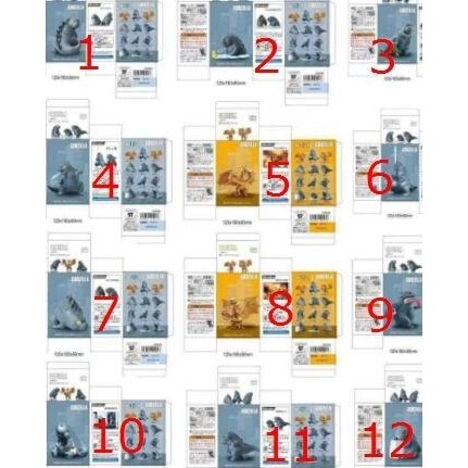 台灣現貨 當日出貨 怪獸之王 哥吉拉 蝶龍摩斯拉 哥斯拉 酷斯拉 王者基多拉 三頭龍 恐龍 拉頓 公仔 景品 猛蛋獸-細節圖5