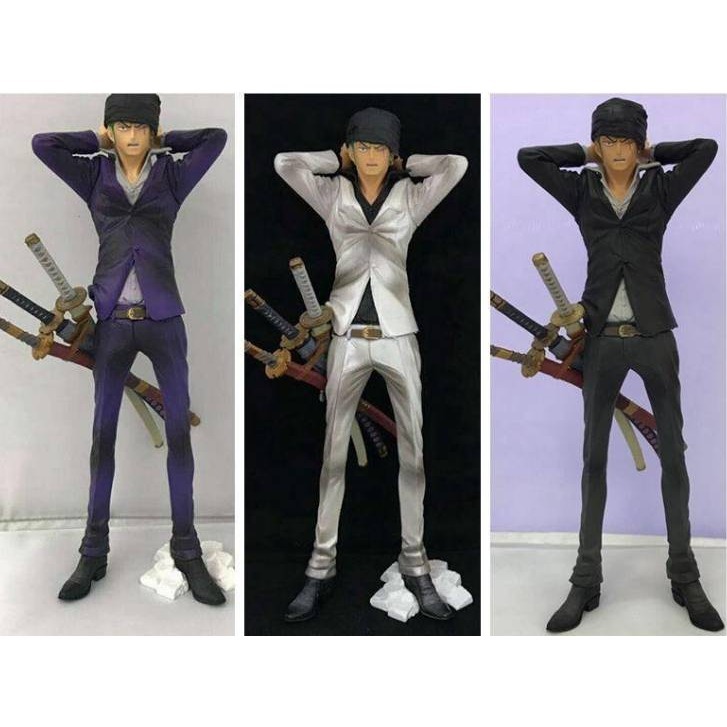 台灣現貨 海賊王 航海王 藝術王者 KOA 造型王 頭巾 西裝 黑 紫 白 索隆 卓洛 黃 山治 香吉士 公仔 景品-細節圖7