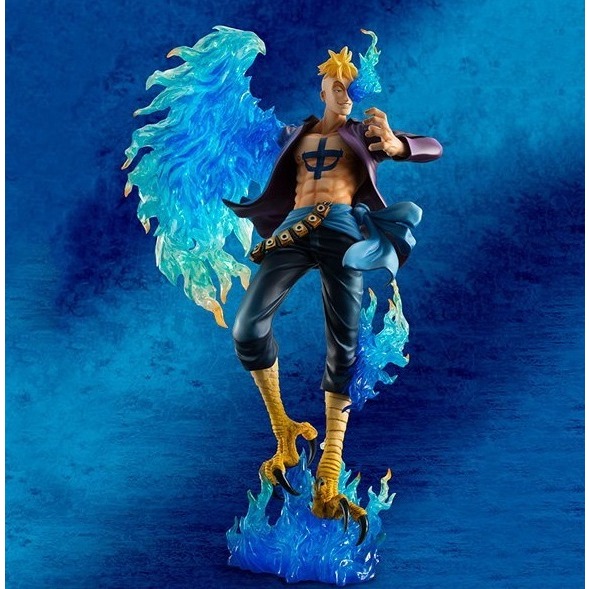 台灣現貨 航海王 海賊王 POP DX 不死鳥 馬可 MARCO 馬爾科 MAS白鬍子海賊團 隊長 公仔 景品-細節圖5