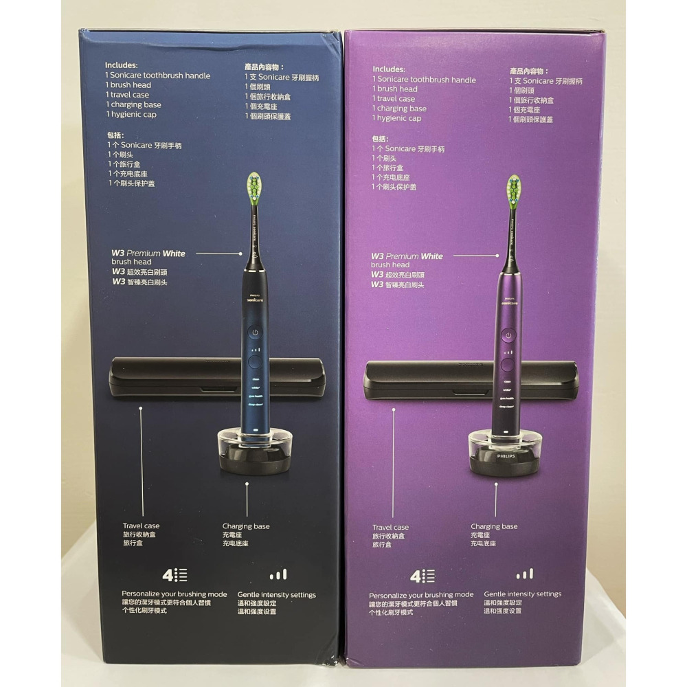 💕送原廠8刷+浴室牙刷架💕飛利浦 Sonicare 亮白隨行智能鑽石音波電動牙刷 HX9911-細節圖5