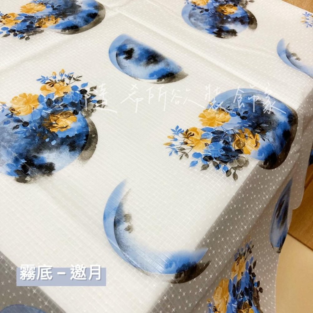 【隨希所欲】✨台灣現貨✨春日防滑桌巾 防水 防油 防污耐髒 桌巾 便宜 租屋 野餐 簡單 簡約 小資 重複利用 加厚-細節圖5