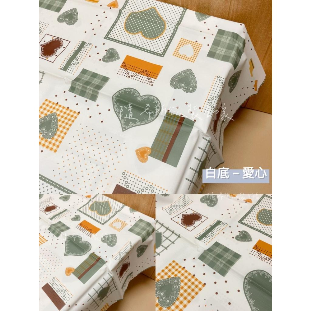 【隨希所欲】✨台灣現貨✨春日防滑桌巾 防水 防油 防污耐髒 桌巾 便宜 租屋 野餐 簡單 簡約 小資 重複利用 加厚-細節圖6