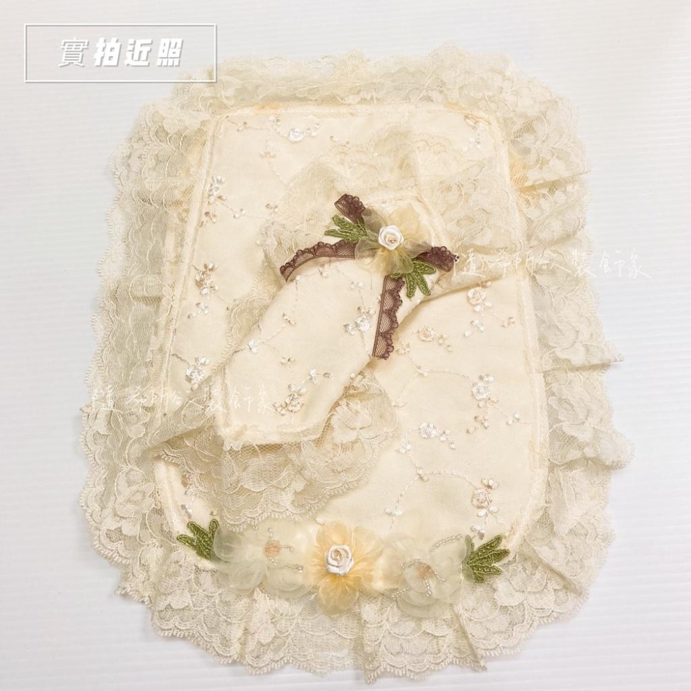 【隨希所欲】✨現貨+預購✨台灣製造 婕蒂蕾絲電話套 電話 電話防塵套 有線電話 防污 公主風 氣質 夢幻 古典 貴婦風-細節圖8