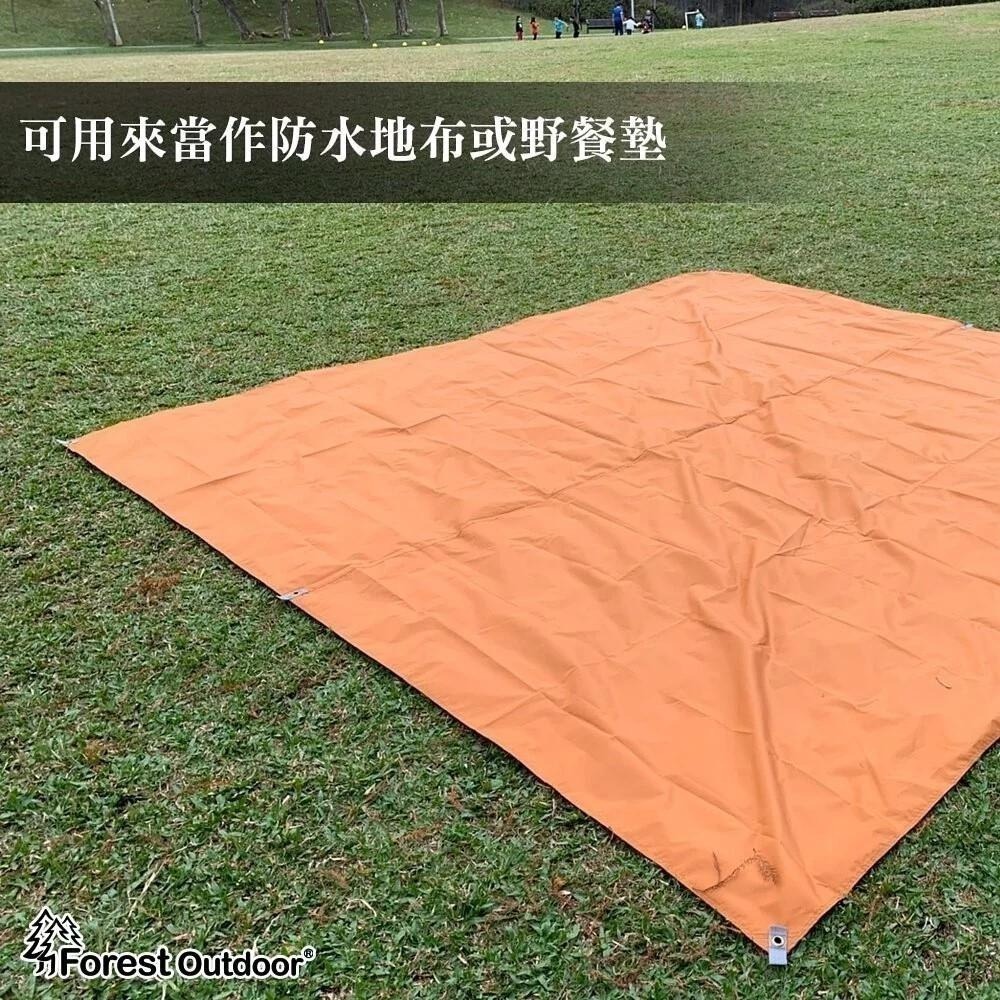 【快速出貨】Forest Outdoor｜多功能防潮墊 300*300CM-七種花色 野餐墊防潮墊小天幕-細節圖4