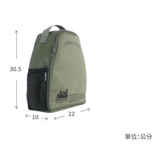 【松果戶外】ADAMOUTDOOR｜輪座專用收納包 雙拉鍊 側邊收納 潮流配色 風格露營-細節圖8