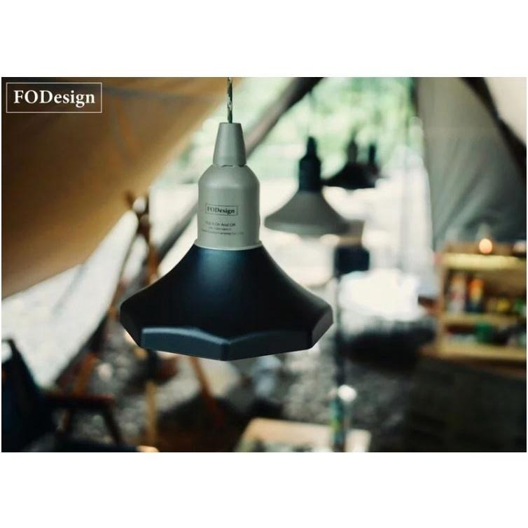 【實體店面】Forest Outdoor | FOD 八角形LED吊燈 風格露營 露營燈 營燈 黑色/狼棕-細節圖7