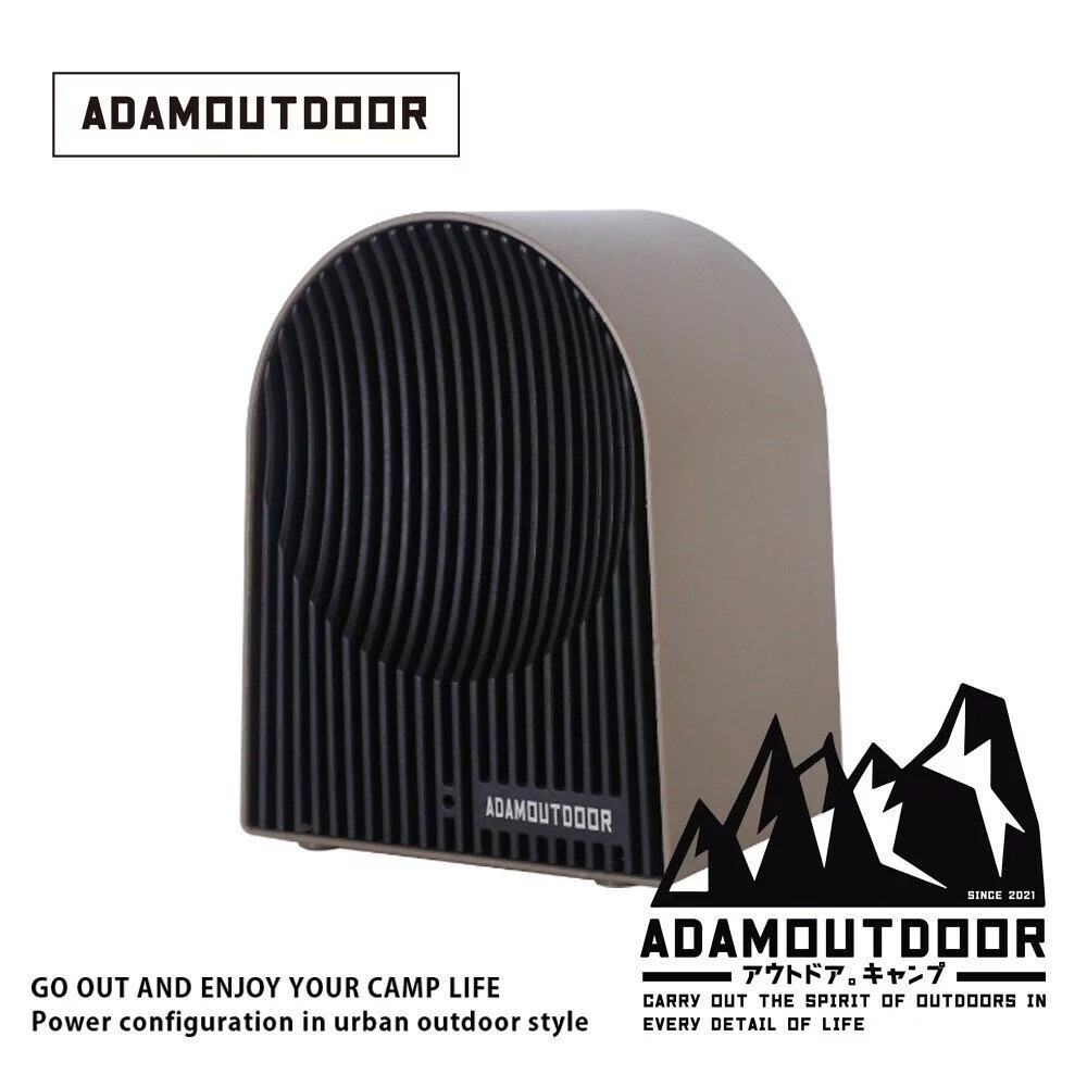 【松果戶外】ADAMOUTDOOR｜迷你陶瓷 電暖器 電暖爐 時尚造型 戶外潮流風格配色-細節圖2