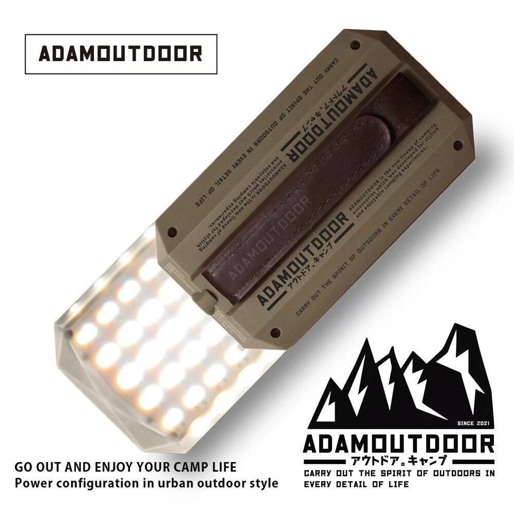 【松果戶外】ADAMOUTDOOR｜3D廣角鑽石燈 綠/沙/黑 露營燈 LED照明燈 廣角-細節圖2