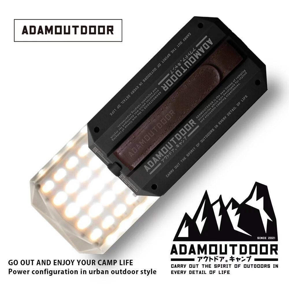 【松果戶外】ADAMOUTDOOR｜3D廣角鑽石燈 綠/沙/黑 露營燈 LED照明燈 廣角-細節圖3