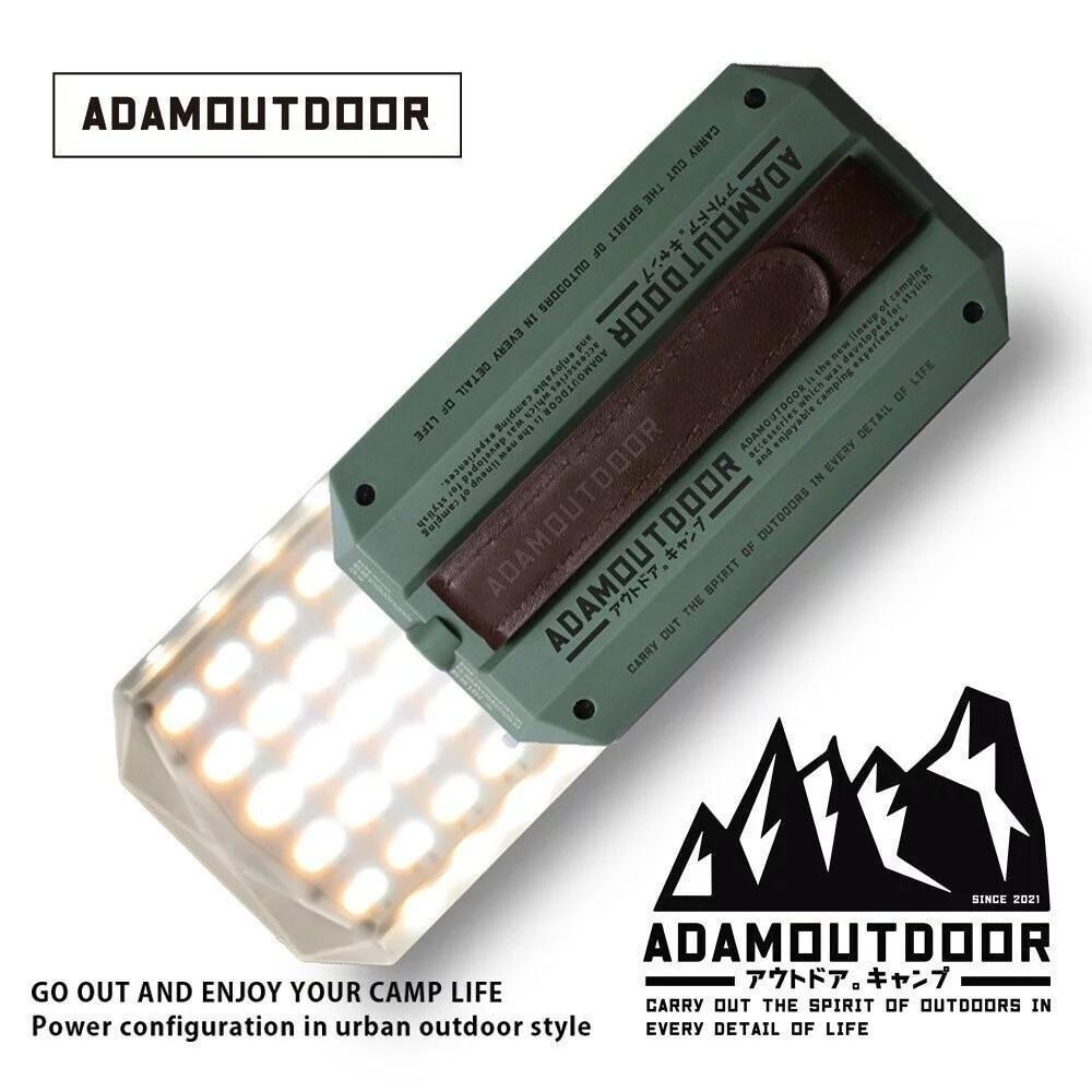 【松果戶外】ADAMOUTDOOR｜3D廣角鑽石燈 綠/沙/黑 露營燈 LED照明燈 廣角-細節圖4