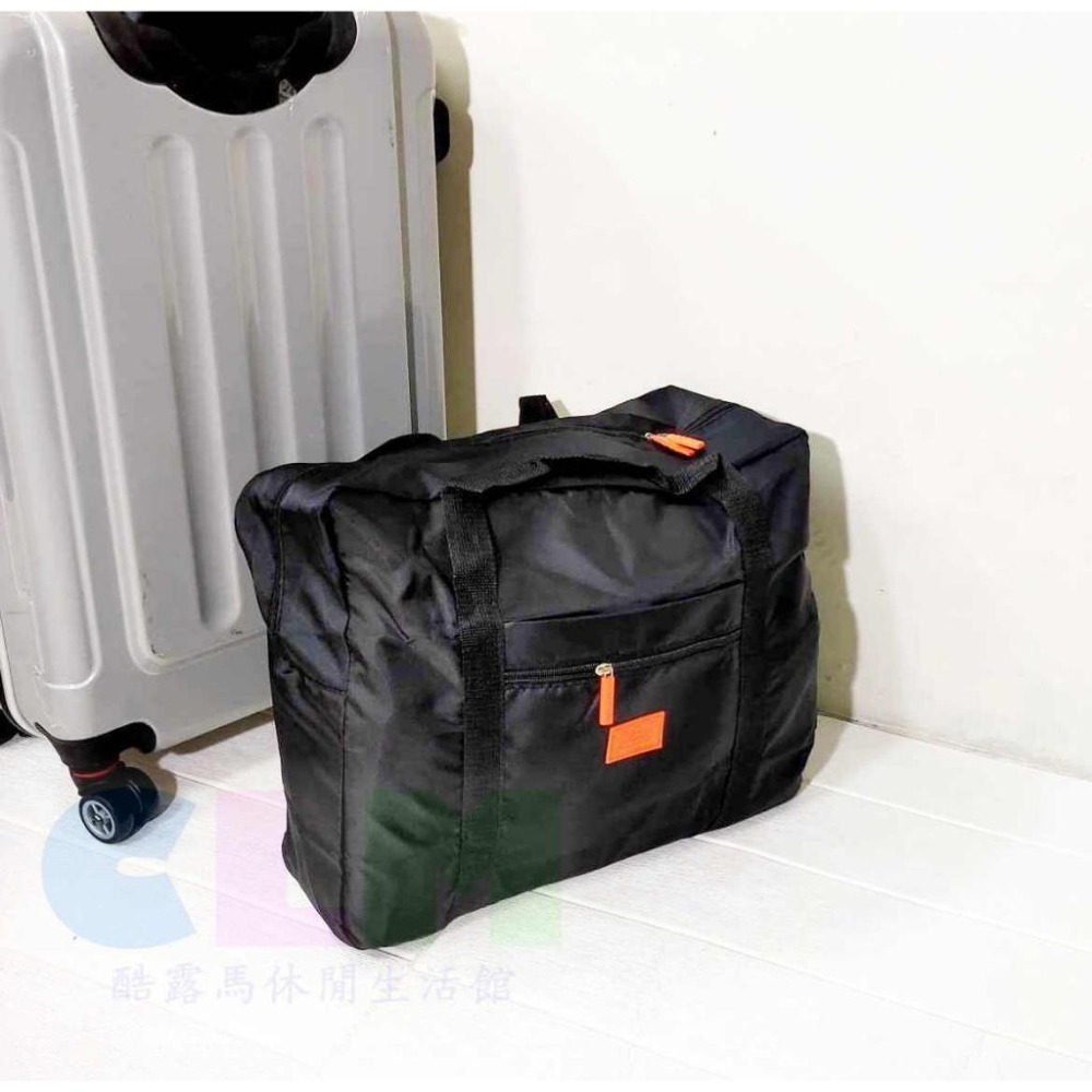 【酷露馬】旅行收納袋 行李桿掛袋 (可摺疊) 旅行收納包 手提包 折疊旅行袋 旅行包 行李袋 購物袋 TB012-細節圖8