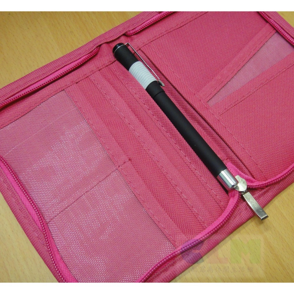 短版 多功能旅行手拿包 多功能護照包 【酷露馬】多用途零錢包 旅行收納包 護照夾 皮夾 證件包 短夾 TB004-細節圖7