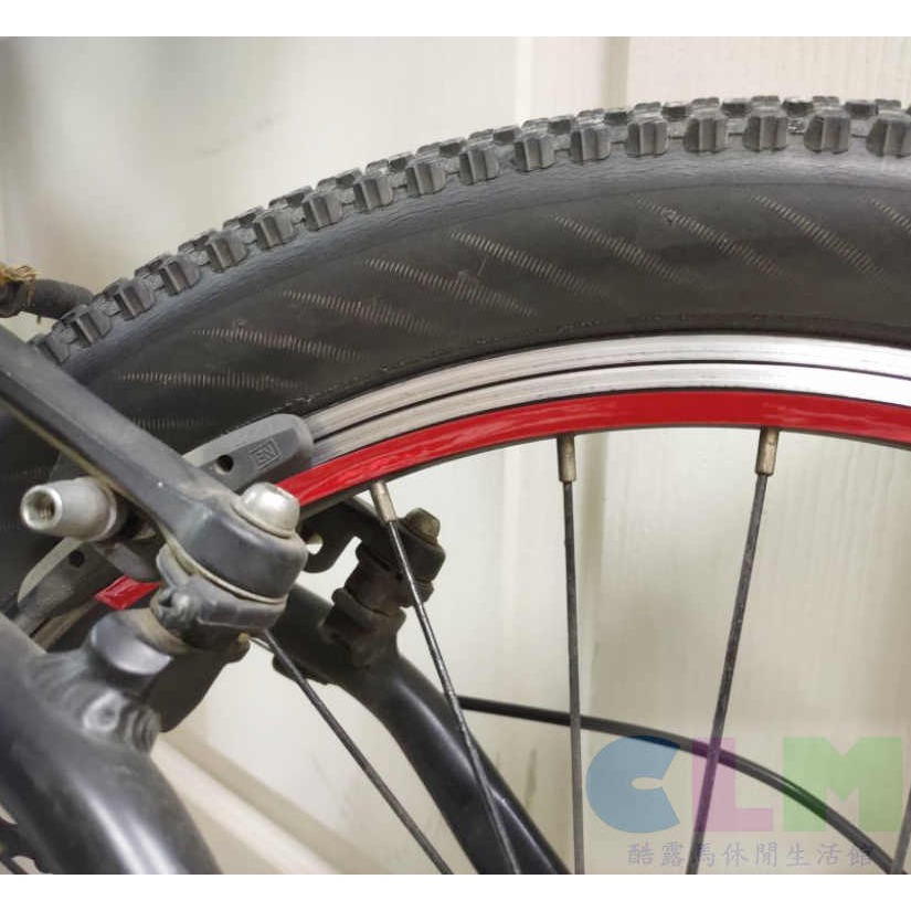【酷露馬】自行車 車輪反光貼紙 車輪貼紙  可選色 輪框反光貼紙 車輪反光條 輪圈貼紙 夜間反光條 螢光貼紙 BP025-細節圖4