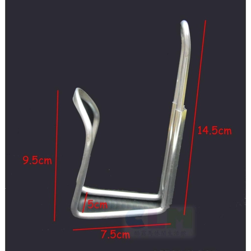 【酷露馬】輕量 鋁合金水壺架 (5色可選)(不含螺絲) 輕便水壺架 單車水壺架 自行車水壺架 適水壺 BP022-細節圖3