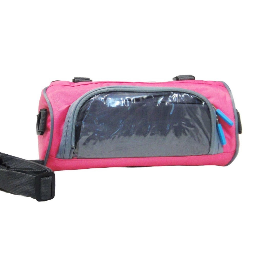 自行車車把包 (手機袋適5.5吋內) 車頭包【酷露馬】車前包 車包 側背包 肩包 觸控手機袋 BB016-細節圖2