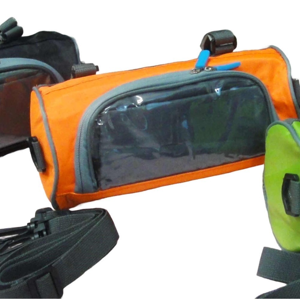 自行車車把包 (手機袋適5.5吋內) 車頭包【酷露馬】車前包 車包 側背包 肩包 觸控手機袋 BB016-規格圖10