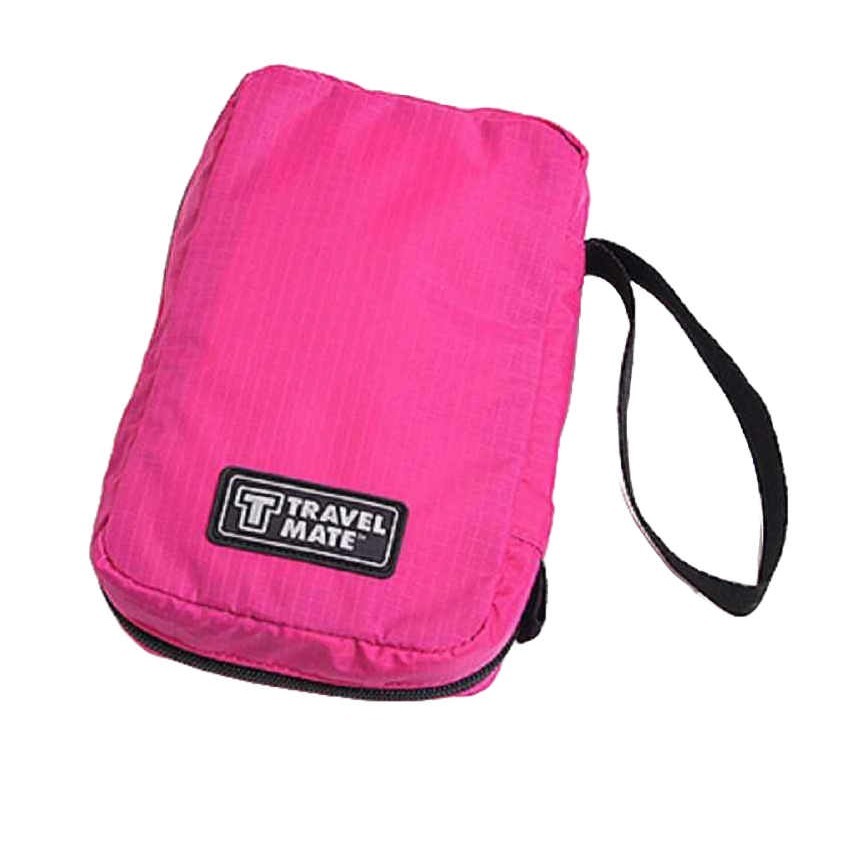 【酷露馬】輕便 旅行化妝/盥洗包 (帶掛勾) 旅行洗漱包 旅行盥洗包 化妝包 收納包 旅行收納袋 TB020-細節圖2