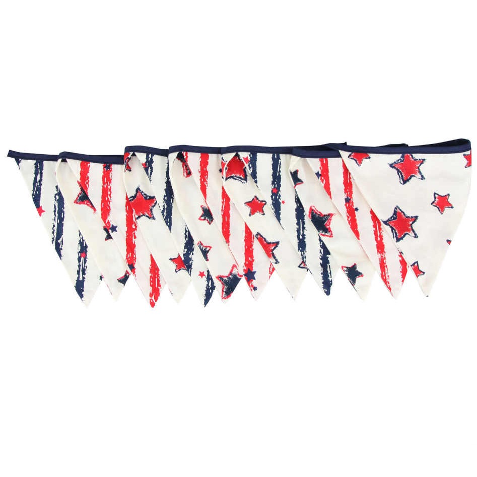 【酷露馬】露營裝飾 棉布雙面三角旗 (12面/條) 露營串旗三角串旗 三角掛旗 裝飾三角旗 棉布三角旗 CH006-規格圖9