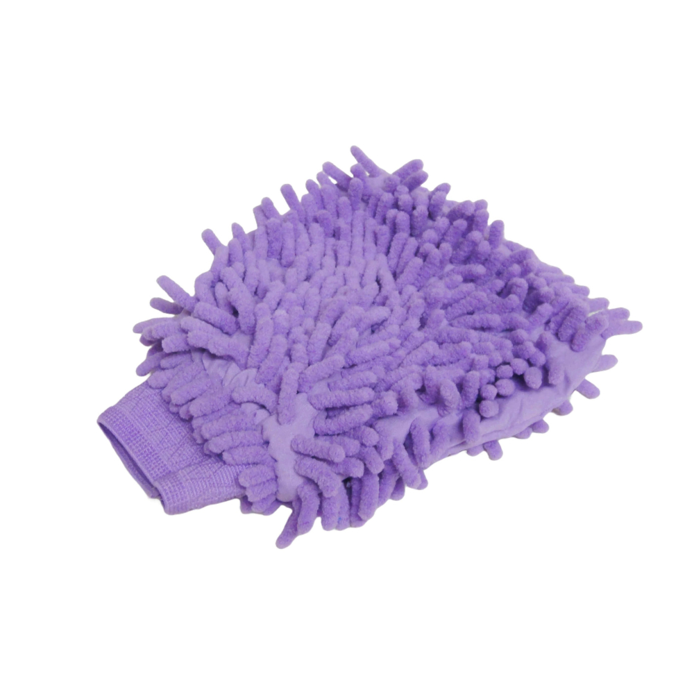 【酷露馬】雙面 擦洗手套 洗車手套 擦車手套 洗車布 擦車布 抹布 毛絨抹布 打臘手套 洗車巾 除塵布 AD003-細節圖2