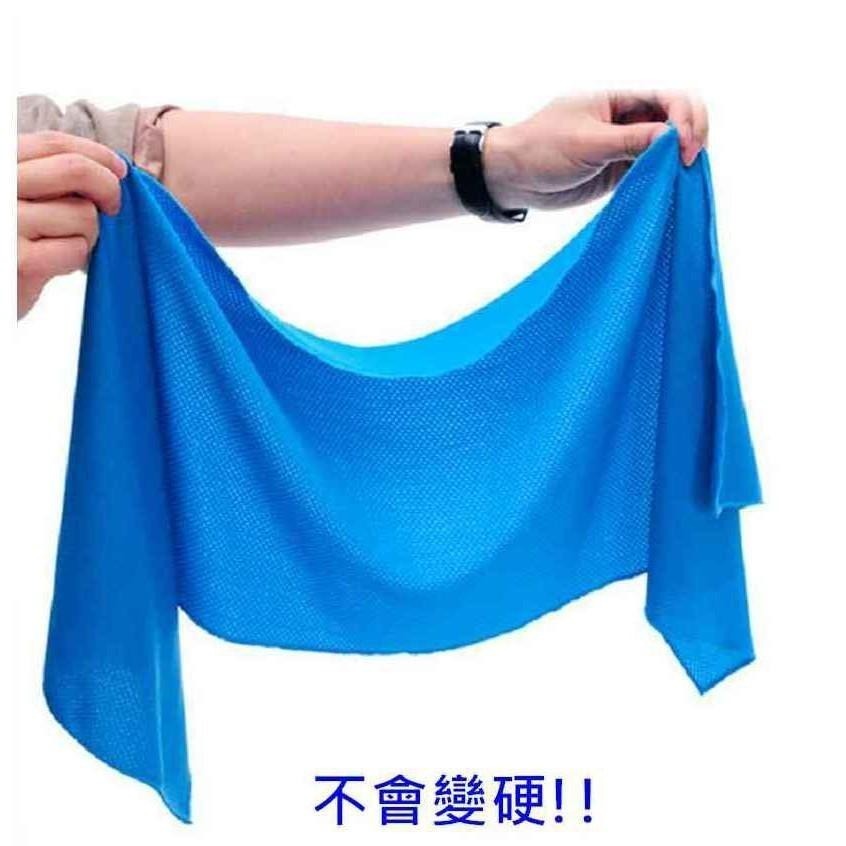 【酷露馬】一甩就冰 涼感毛巾 冰涼巾 涼感巾 運動毛巾 冰涼頭巾/領巾 冰毛巾 運動冰巾 OB007-細節圖5
