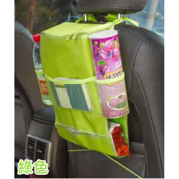 【酷露馬】繽紛 汽車多功能 椅背保溫置物袋 汽車椅背保溫袋 椅背置物袋 汽車置物袋 汽車收納袋 汽車保溫袋 AS007-規格圖6