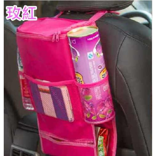 【酷露馬】繽紛 汽車多功能 椅背保溫置物袋 汽車椅背保溫袋 椅背置物袋 汽車置物袋 汽車收納袋 汽車保溫袋 AS007-規格圖6