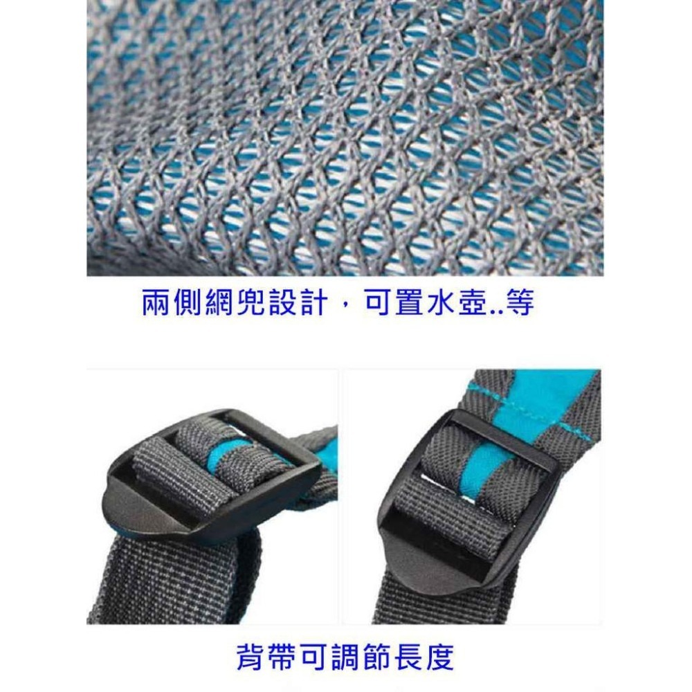 【酷露馬】(輕薄款) 摺疊雙肩後背包 折疊後背包 摺疊收納袋 旅行包 運動背包 雙肩包 雙肩背包  輕量背包 TB027-細節圖5